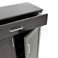Pantofar cu 2 usi Sante, Pakoworld, 20 perechi pantofi, 80x37x123 cm, PAL/MDF, wenge