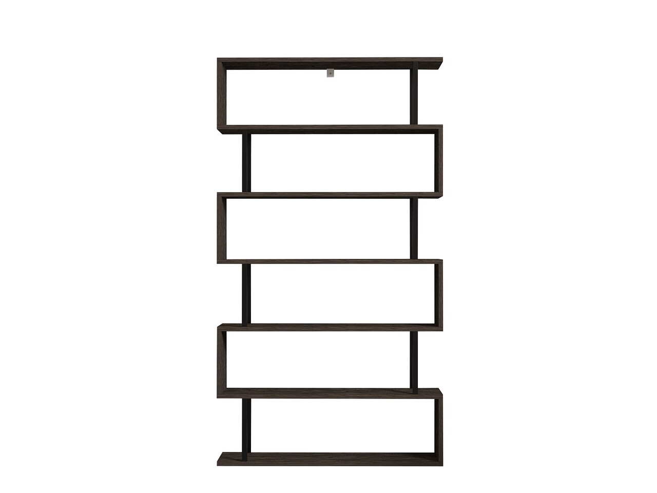 Corp biblioteca, Hanah Home, Hector, 90x162.6x22 cm, Antracit - view 5