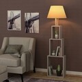 Lampadar Homitis, Tower -  Light Mocha, Yellow, 15x40x168 cm