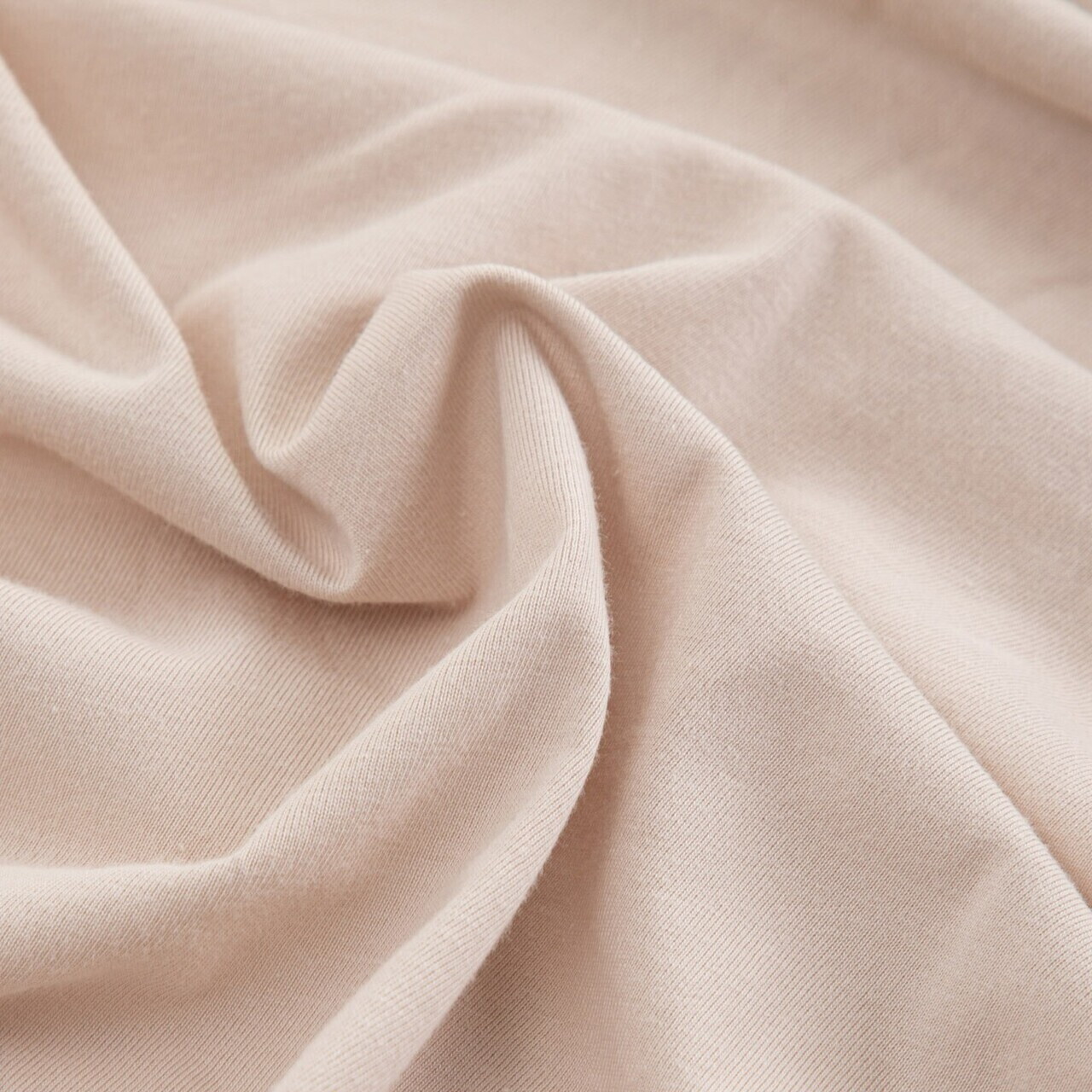 Cearceaf de pat cu elastic Zena, Homla, 200x200 cm, bumbac jersey, bej - 3