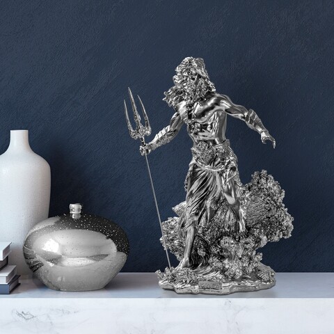 Decoratiune, Yak-035-B, Poliester, Argintiu