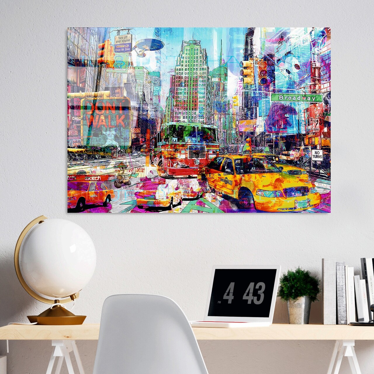 Tablou decorativ UV-734 70 x 100 70 x 100 cm Multicolor