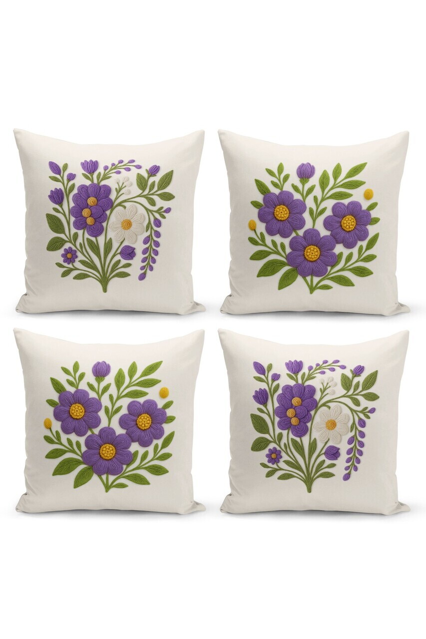 Set fete de perna, Artpnchset4-94, Poliester, Multicolor — imaginea 4