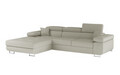 Coltar extensibil stanga 4 locuri ELTAP, Armd-366, Armando, 289x203x85 cm, lemn/poliester, bej deschis