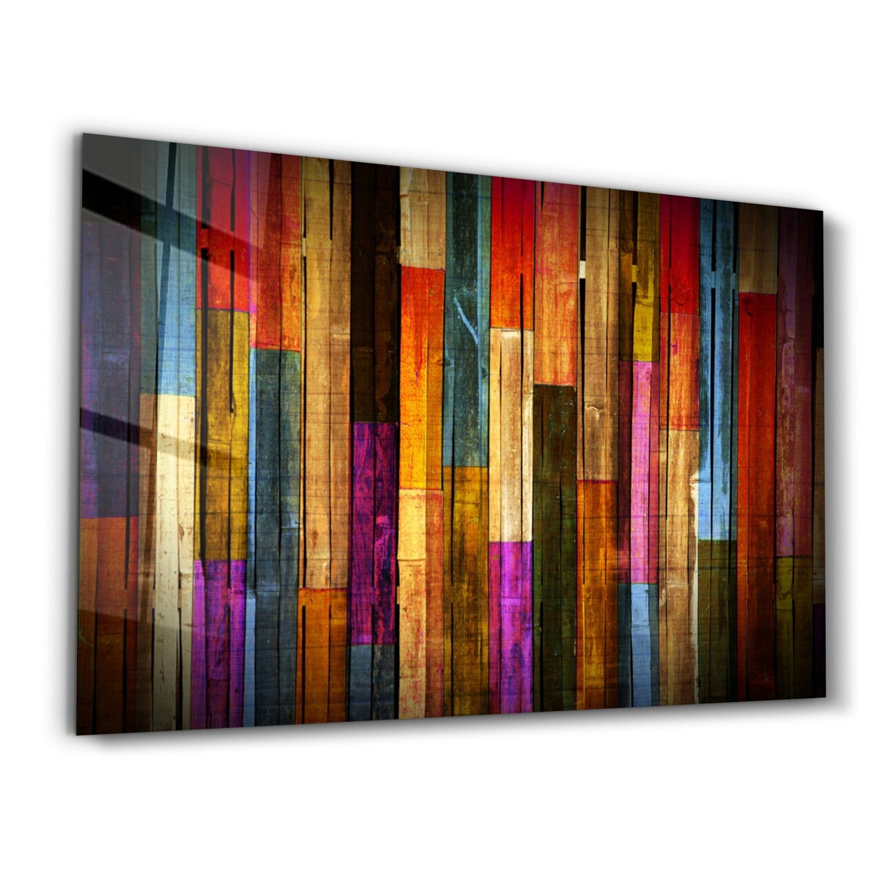 Tablou decorativ, OGLS-1099, Dimensiuni: 70 x 110 cm, Multicolor - view 5