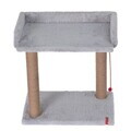Zgarietor pentru pisici, Paws & Whiskers, Platform, Gri