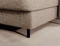 Coltar extensibil dreapta 4 locuri ELTAP, RT-20AUB, Berrto, 306x165x100 cm, lemn/poliester, bej inchis