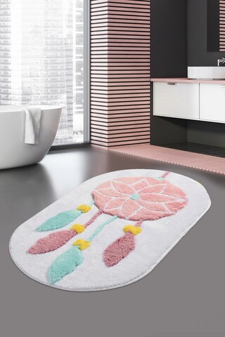 Covoraș De Baie, Chilai Home, Rüya, 60×100 Cm, Fibre Acrilice, Multicolor Covoraș De Baie, Chilai Home, Rüya, 60×100 Cm, Fibre Acrilice, Multicolor