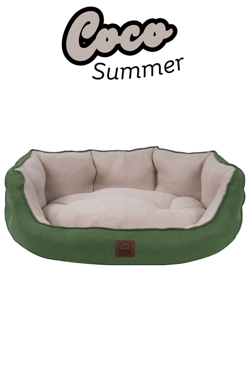 Pat pentru animale de companie, Paws &amp; Whiskers, Coco Summer L, Material exterior: 100% poliester, Verde - view 3
