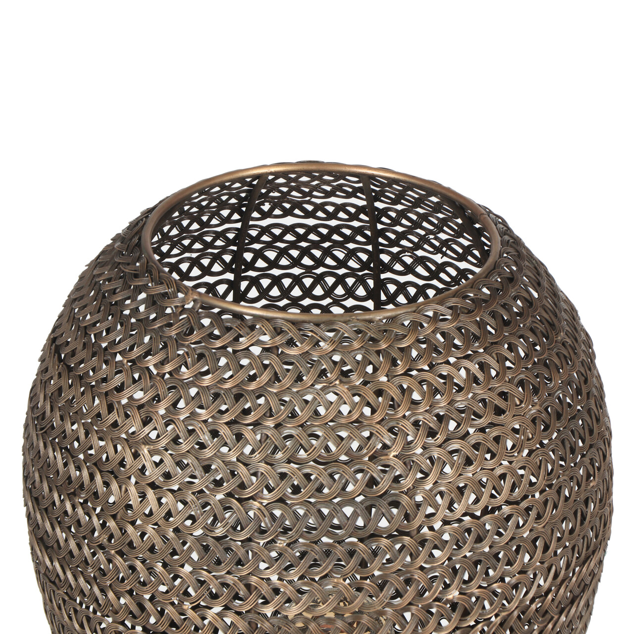 Lampadar Ziva, TRIO, 43x140 cm, 10W, 1x E27, metal, bronz antic/negru