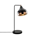 Set lampa si lustra, Opviq, 892OPV9106, Metal, Negru/Cupru