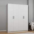 Dulap pentru haine, Miwood, Kardelen 1600-99, Alb