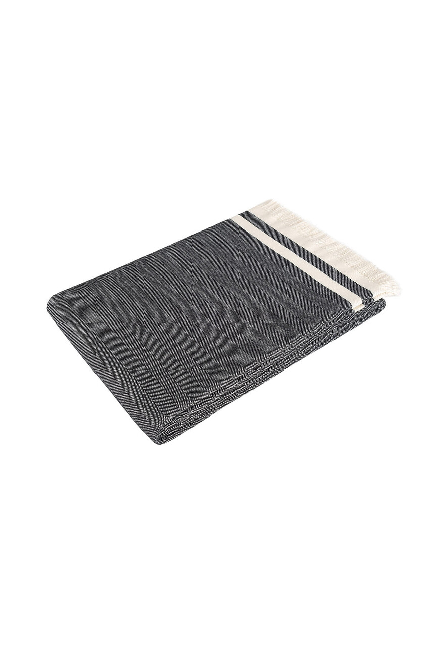 Cuvertura de pat, Alinda - Anthracite (170 x 230), DC Home, Bumbac