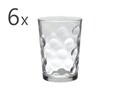 Set 6 pahare de apa Bubble, InArt, 9 x 12 cm, 500 ml, sticla