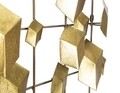 Decoratiune de perete 3D Abstract, Mauro Ferretti, 90.5x3.5x50 cm, fier