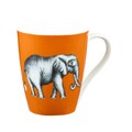 Cana in cutie cadou, Amazilia Savanna Amber, Churchill, portelan Fine Bone China, 390 ml