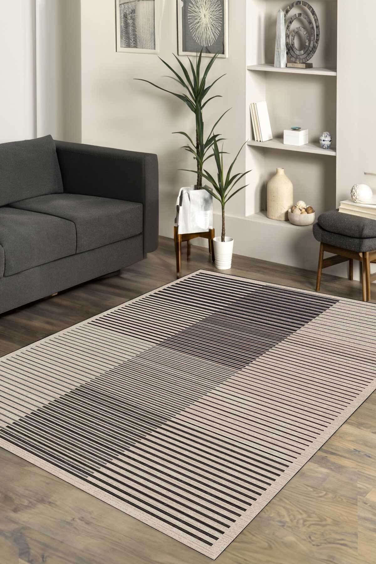 Covor, CLR-7204-60, 80x250 cm, Poliester, Bej