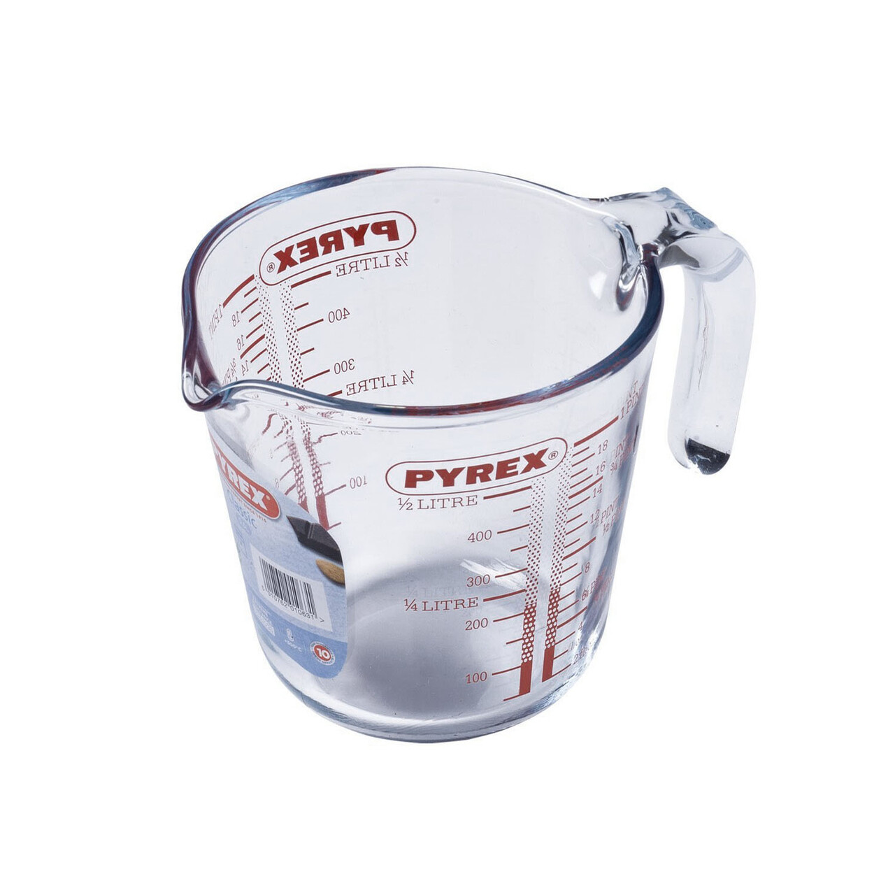 Cana gradata, din sticla termorezistenta, 500ml, "Classic" - Pyrex - imagine 2
