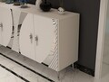 Consola, Olivia, Hook KB150, Alb / Argintiu
