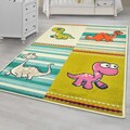 Covor copii Oneal, Decorino, 67x120 cm, polipropilena, multicolor