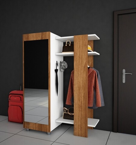 Cabinet cu roti pentru bucatarie Kiler 735, Vella, 60x36x116 cm mezoni.ro
