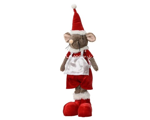 Decoratiune Boy mouse, Decoris, 12x9x45 cm, poliester, multicolor