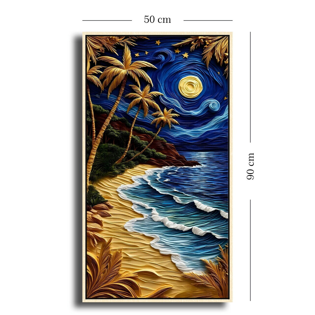 Tablou decorativ, 5090Lcahs-006, Cadru: PVC (Grosime: 5 cm), Multicolor — imaginea 5