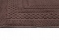 Set 2 covoare de baie, 100% bumbac, Hobby, Chequers Brown
