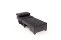 Canapea extensibila 3 locuri, Balcab Home, 825BLC4308, Lemn, Antracit