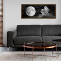Tablou decorativ, BUL013, MDF, Imprimat UV, Negru / Alb / Gri / Nuc