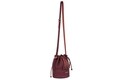 Geanta Beverly Hills Polo Club, 117, piele naturala, visiniu