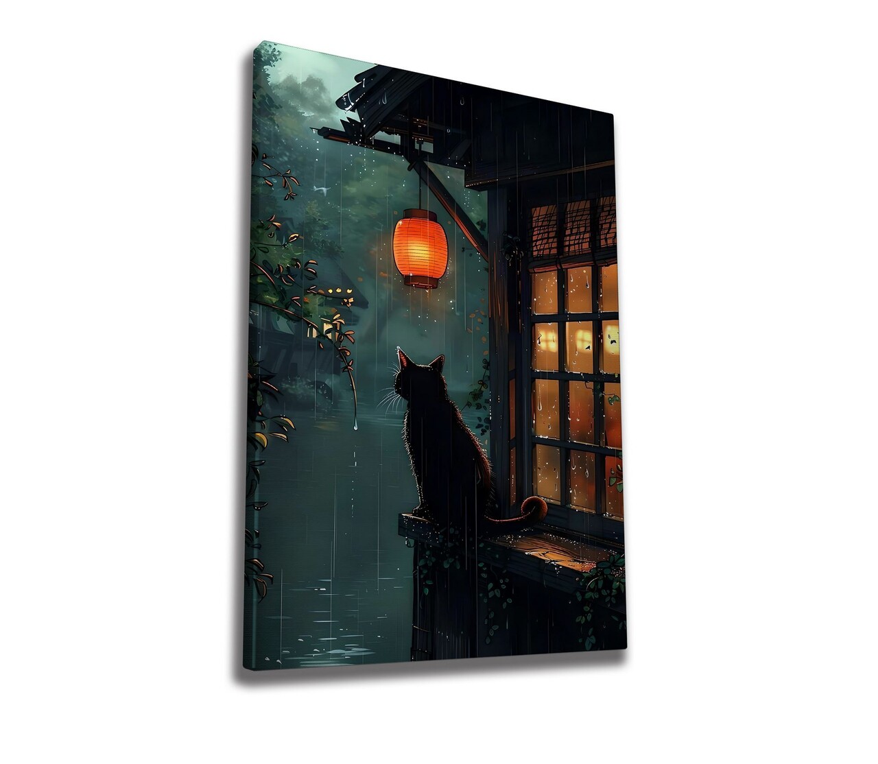 Tablou decorativ, WY419 (50 x 70), Canvas imprimat, Multicolor - view 4