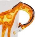 Cana, Giraffe, Creaciones Meng, 13x10x9 cm, ceramica, alb