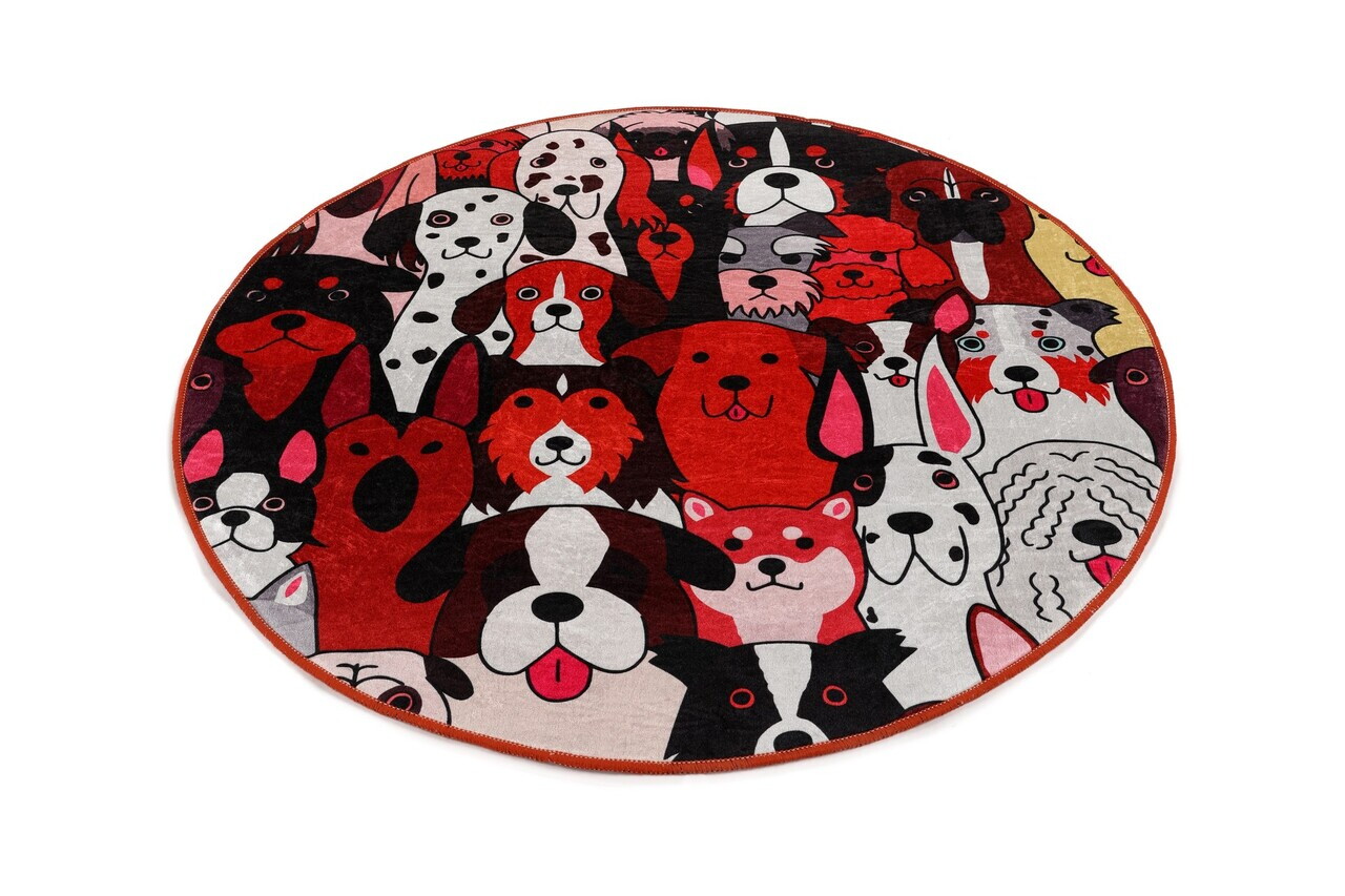 Covor, Dogs, Multicolor — imaginea 2