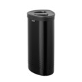 Cos de rufe, Brabantia, Matt Selector, 55 L, 29x45x63 cm, otel, negru mat