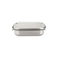 Caserola pentru pranz, Brabantia, Make&Take, 20.5x14.5x5.8 cm, 1.1 L, inox, argintiu mat