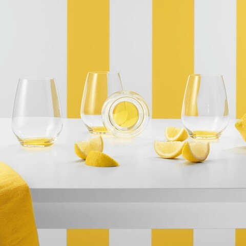 Poza Set 4 pahare, Villeroy & Boch, Colourful Life Lemon Pie, 420 ml, sticla cristal, galben