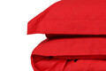 Lenjerie de pat dubla Super King (EU) (IT), 3 piese, Elegant - Red v2, Cotton Box, Bumbac Satinat