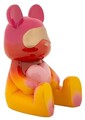 Figurina /sculptura decorativa Sitting Rainbow Teddy, Mauro Ferretti, 21.5x20.5x32 cm, polirasina, multicolor