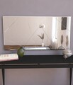 Oglinda decorativa, Siam, Eilish, 60x120x2.2 cm, MDF , Alb