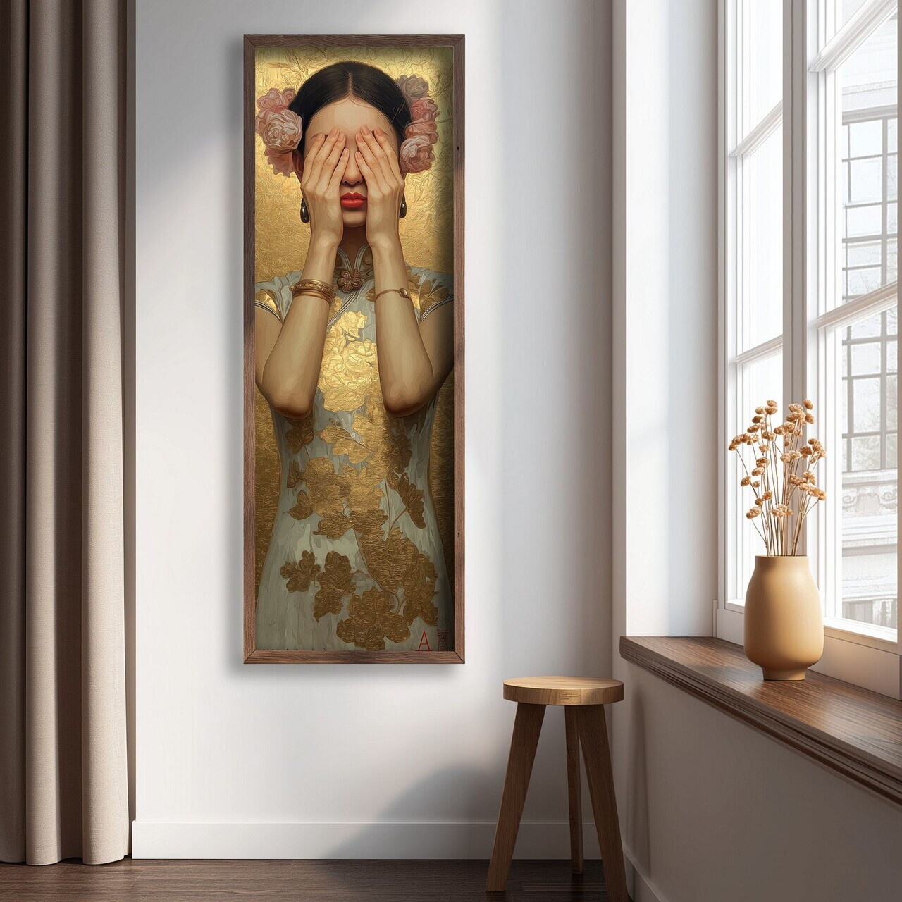 Tablou decorativ LAC170-150 MDF Lemn masiv Multicolor