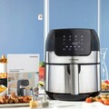 Friteuza cu aer fara ulei InnovaGoods, Fryinn 3500, 32 x 27 x 34 cm, 1400 W, 3.5 L, negru