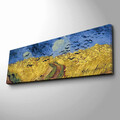 Tablou decorativ, FAMOUSART-05, Canvas, 30 x 90 cm, Multicolor