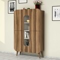 Dulap multifunctional, Hommy Craft, Mine, 93 x 144 x 31.8 cm, pal melaminat, nuc/crem