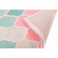 Covor Rosella Pink/Blue, Flair Rugs, 80x150 cm, lana, multicolor