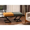Taburet, Grace, 591GRC1115, Metal, Muștar verde