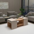Set masuta de cafea, Arnetti, Sartos, Pin Atlantic / Bej