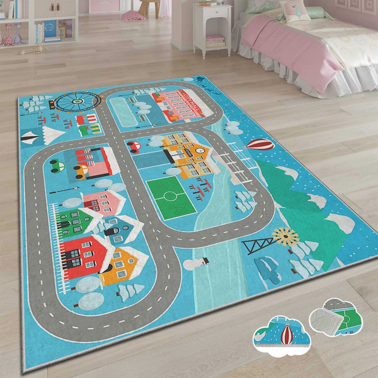 Covor ASR CRPT-27  100x140 cm Poliester Multicolor