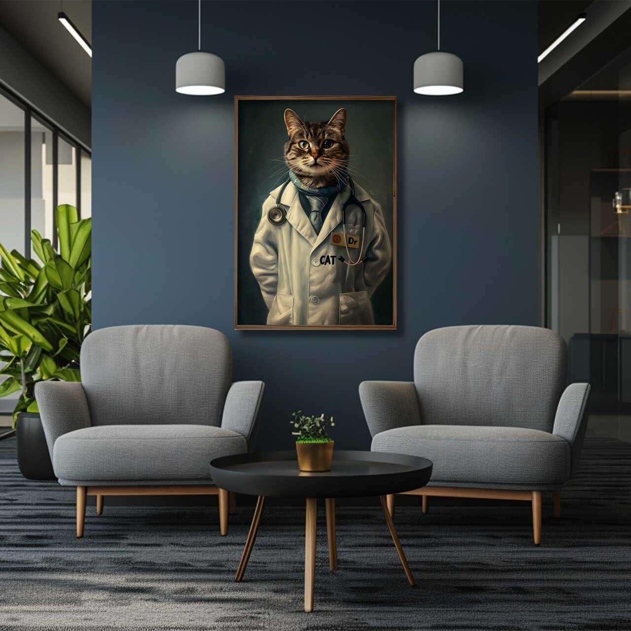 Tablou decorativ GE036-L Lemn Multicolor