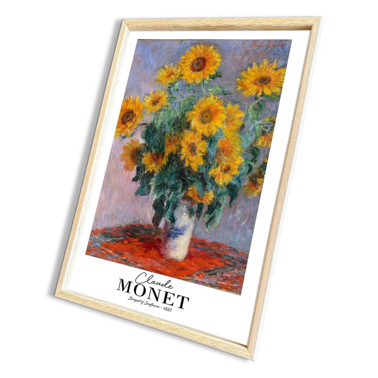 Tablou decorativ, 4262AHSMONET-003, Fundal: 100% MDF (Grosime: 2,7 mm), Multicolor - view 4
